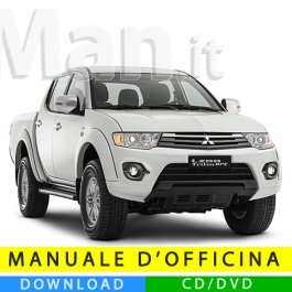 Manuale Officina Mitsubishi L200 2005 2015 En Tecnicman It