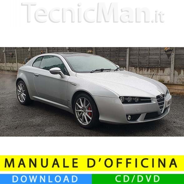Manuale officina Alfa Romeo Brera (2005-2010) (Multilang)