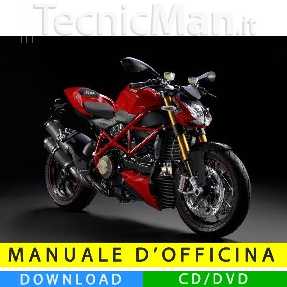 Manuale officina Ducati Streetfighter (2009-2014) (MultiLang)