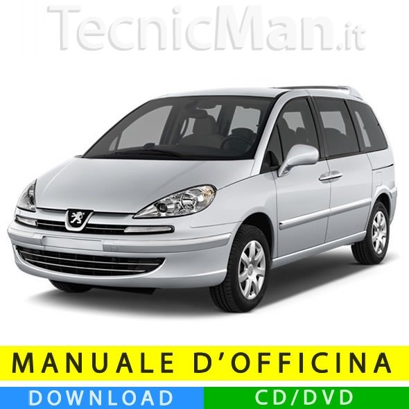 Manuale officina Peugeot 807 (2002-2014) (Multilang)