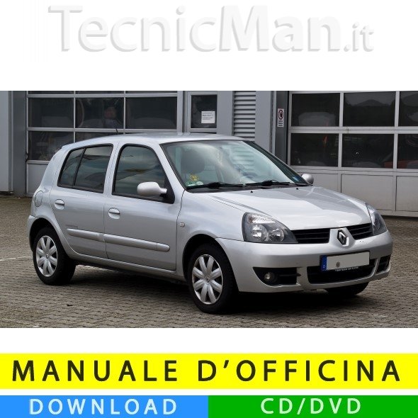 Manuale officina Renault Clio 2 (1998-2012) (MultiLang)