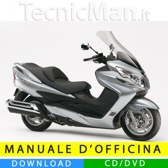 Manuale officina Suzuki Burgman 400 (2006-2007) (IT)