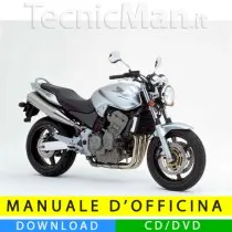 Manuale officina Honda Hornet 600 (1998-2002) (IT)
