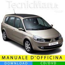 Manuale officina Renault Grand Scenic 2 (2003-2009) (IT)