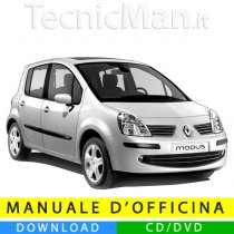 Manuale officina Renault Modus (2004-2012) (EN-FR-ES)