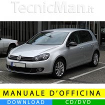 Manuale officina Volkswagen Golf VI (2008-2012) (IT)