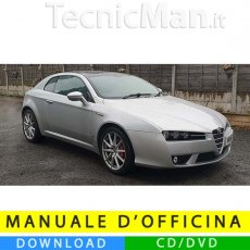 Manuale officina Alfa Romeo Brera (2005-2010) (Multilang)
