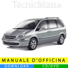 Manuale officina Citroen C8 (2002-2014) (Multilang)