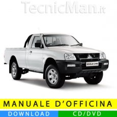 Manuale officina Mitsubishi L200 (1995-2005) (EN)