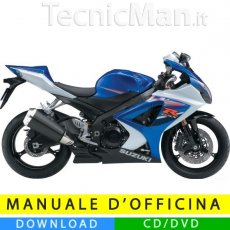 Manuale officina Suzuki GSX-R 1000 K7 (2007-2008) (EN)