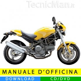 Manuale officina Ducati Monster 400/620 (2003-2004) (EN-IT)