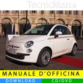 Manuale officina Fiat Nuova 500 (2007-2014) (MultiLang)