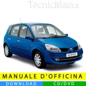 Manuale officina Renault Scenic 2 (2003-2009) (EN)