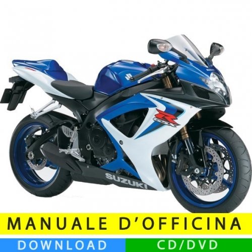 Manuale officina Suzuki GSX-R 600 (2006-2007) (IT)