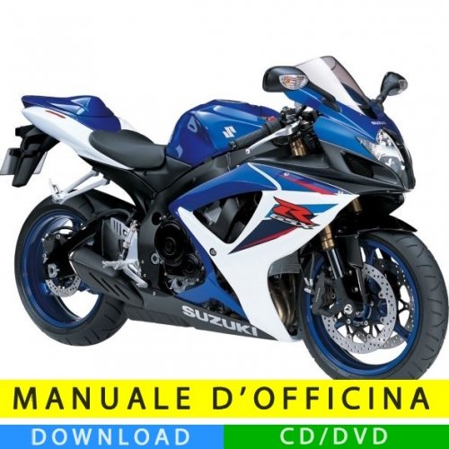 Manuale officina Suzuki GSX-R 600 (2006-2007) (IT)